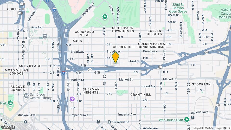 2656 F St Map and Location Details