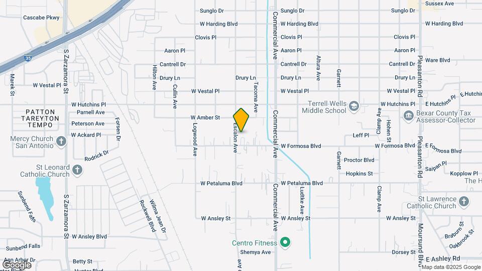 927 W Formosa Blvd Map and Location Details