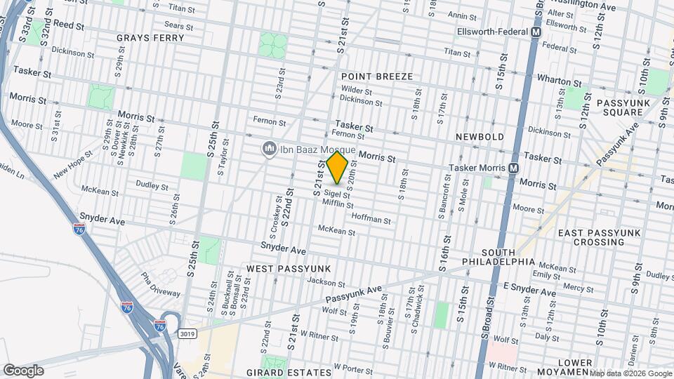 2026 McClellan St Map and Location Details