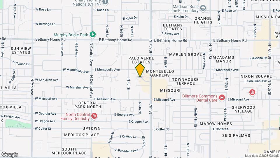 The Madison Uptown Mapa y Detalles de la Ubicación