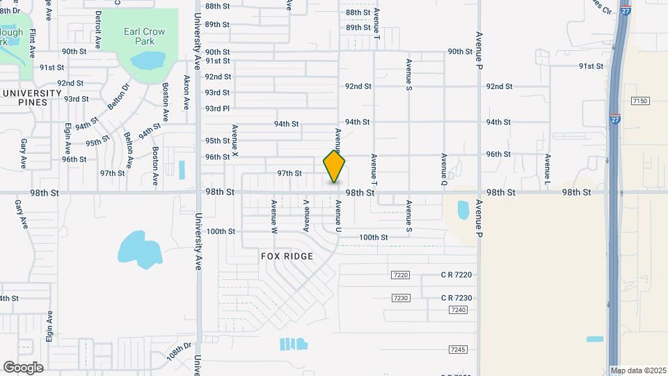 9708 Avenue U Map and Location Details