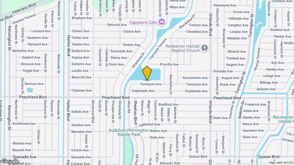 22290 Tennyson Ave Map and Location Details