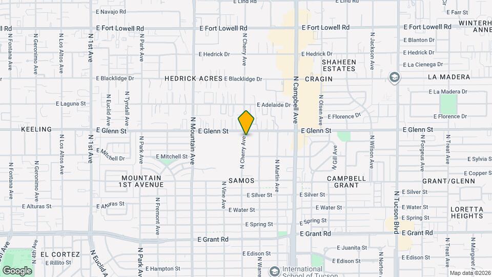 2754 N Cherry Ave Map and Location Details