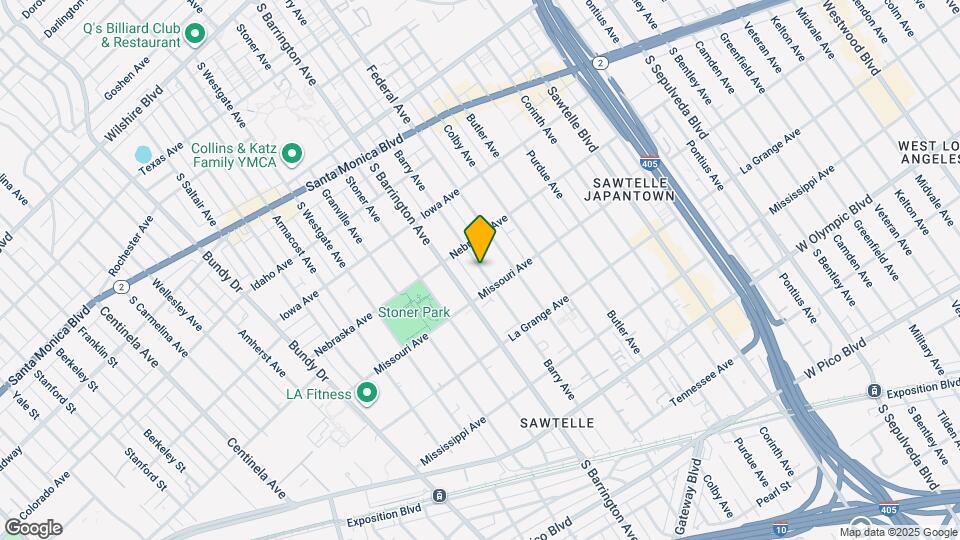 1859 Barry Ave Map and Location Details