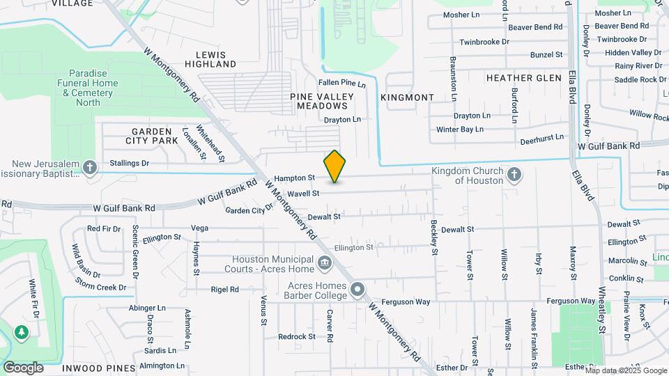 2310 Wavell St Map and Location Details