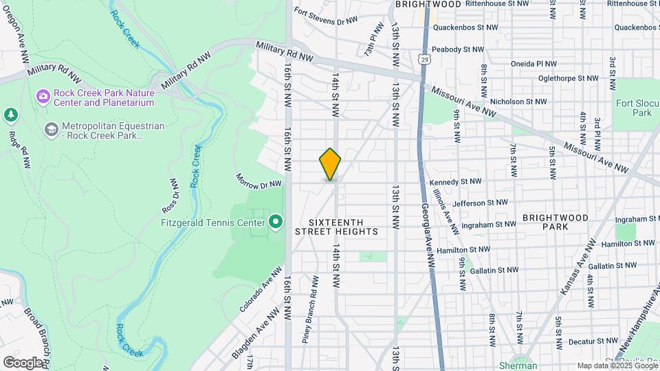 5420 Colorado Ave NW Map and Location Details