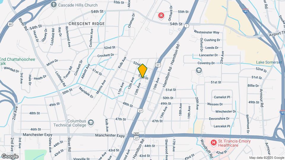 1310 51st St Map and Location Details