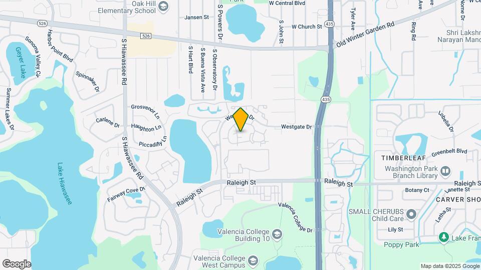 6130 Westgate Dr Map and Location Details