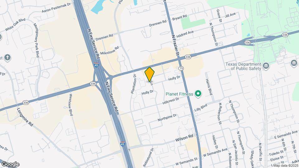 2107 Timber Ln Map and Location Details