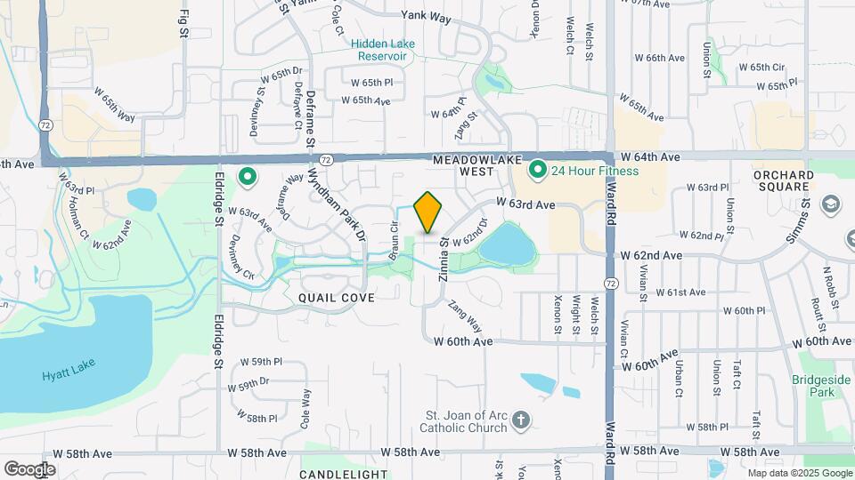 6222 Alkire Ct Map and Location Details