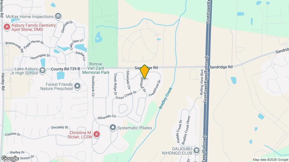 2621 Fernleaf Dr Map and Location Details