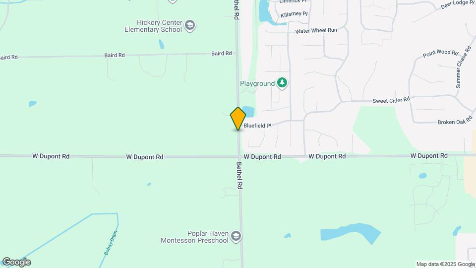 10521 Bethel Rd Map and Location Details