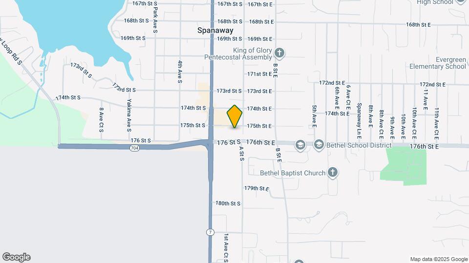 114 175th St S Map and Location Details