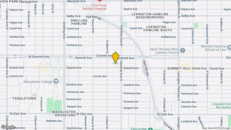 1363 Grand Ave Map and Location Details