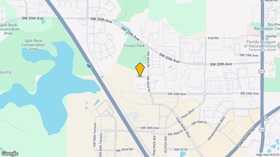 4407 SW 21st Ln Map and Location Details
