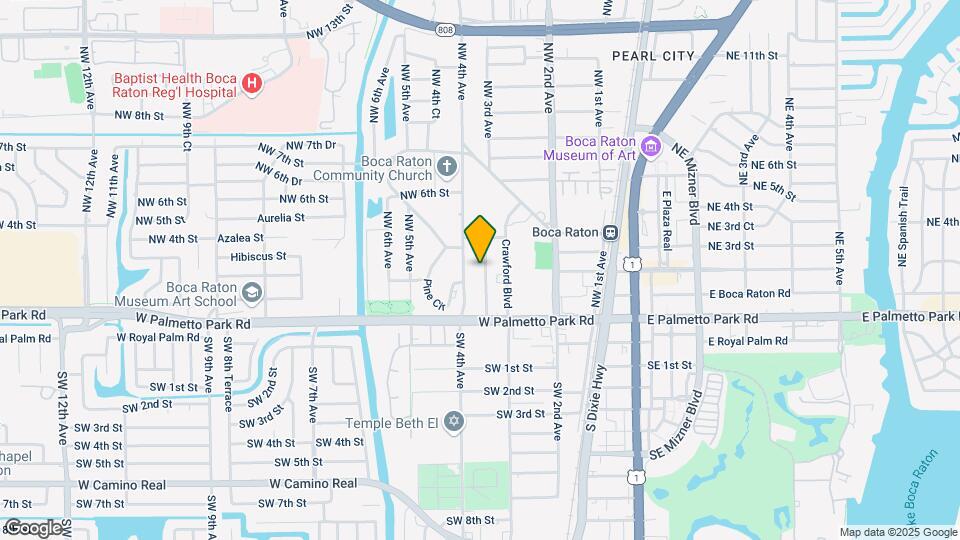 235 NW 3rd Ct Map and Location Details