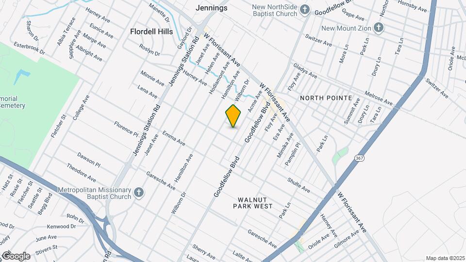 6338 Minnie Ave Map and Location Details