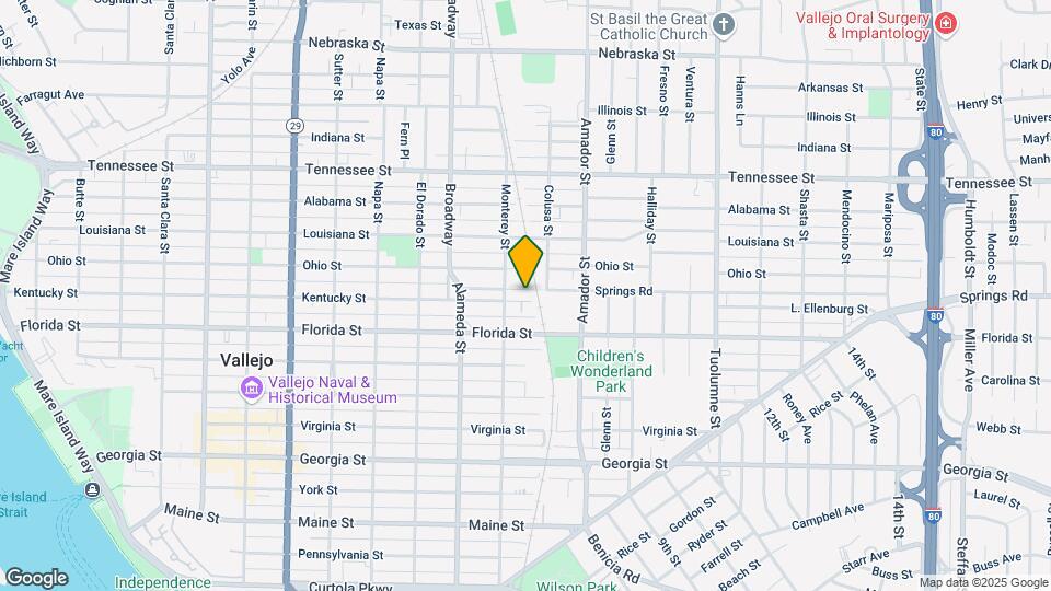 1222 Kentucky St Mapa y Detalles de la Ubicación