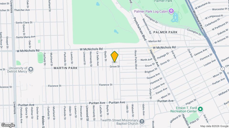 16816 Inverness St Map and Location Details