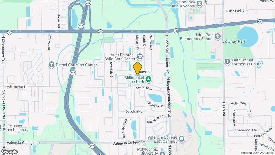 1232 Regal Ridge Dr Mapa y Detalles de la Ubicación