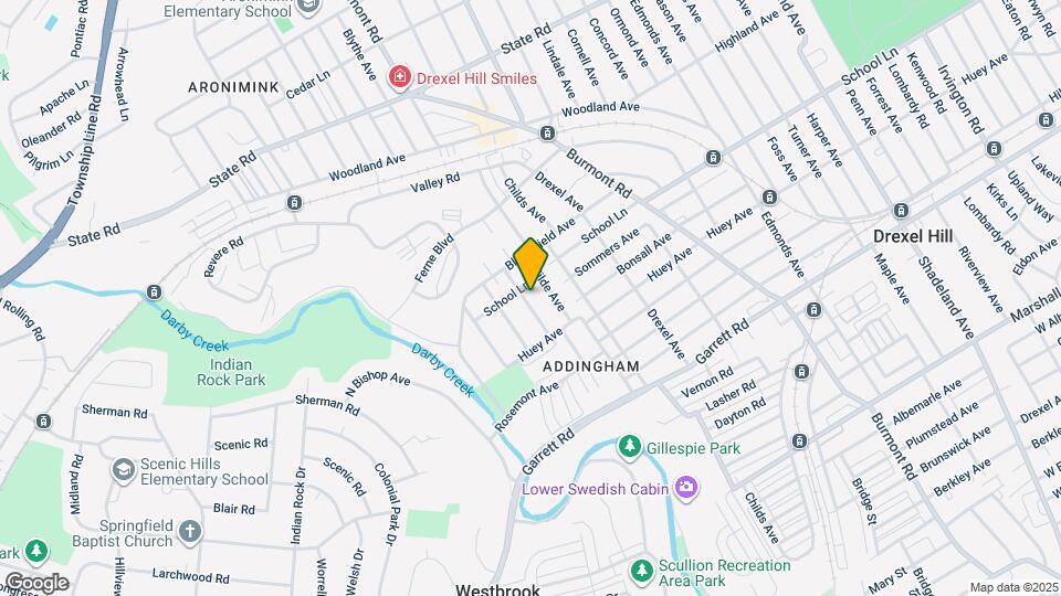 521 Blythe Ave Map and Location Details