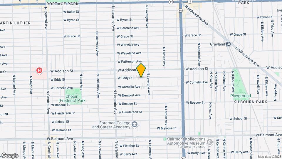 5029 W Eddy St Map and Location Details