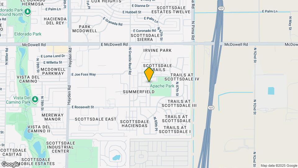 8558 E Portland St, Unit 8558 E Portland St Map and Location Details