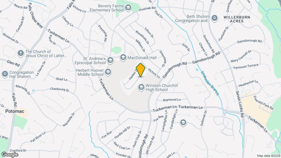 8410 Buckhannon Dr Map and Location Details