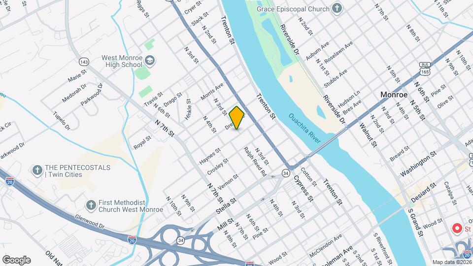 300 Haynes St Map and Location Details