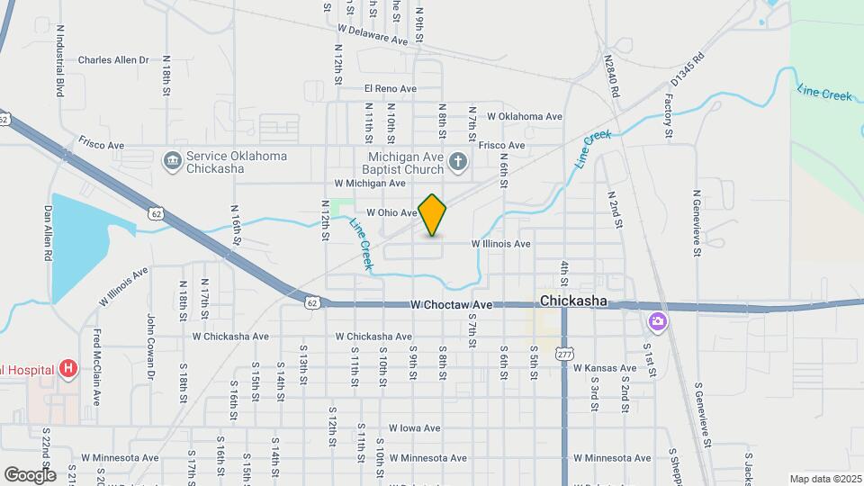 812 W Illinois Ave Map and Location Details