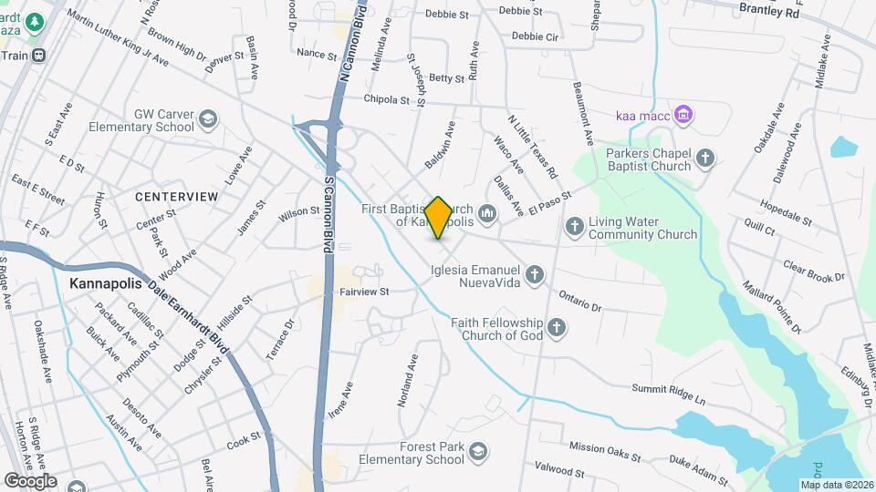 1102 Skyland St Mapa y Detalles de la Ubicación