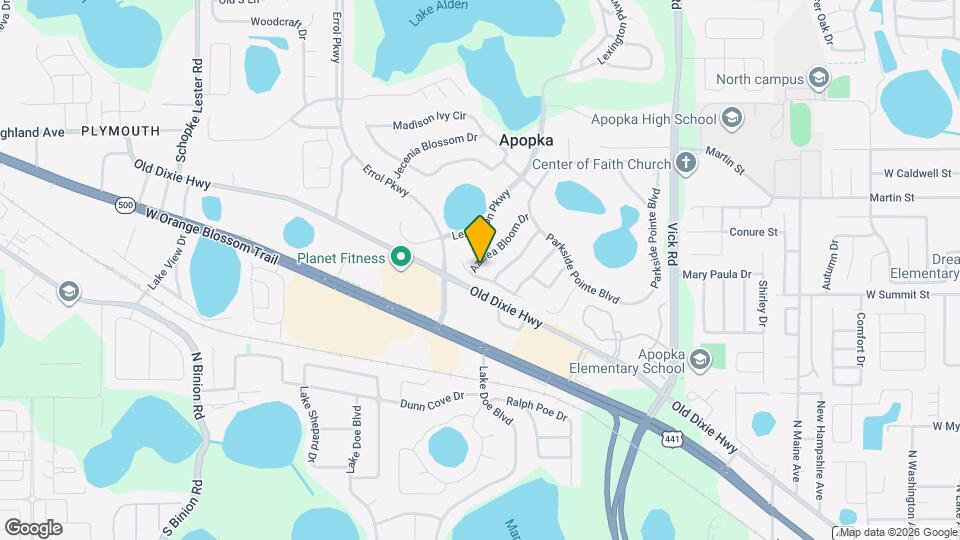 1027 Magnolia Blossom Ct Map and Location Details