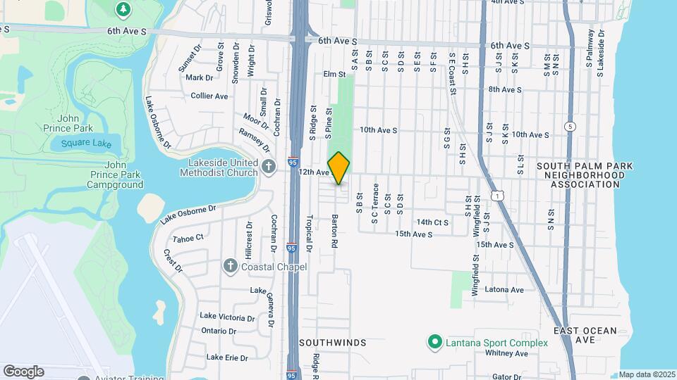 1717 12th Ave S, Unit A3 Map and Location Details