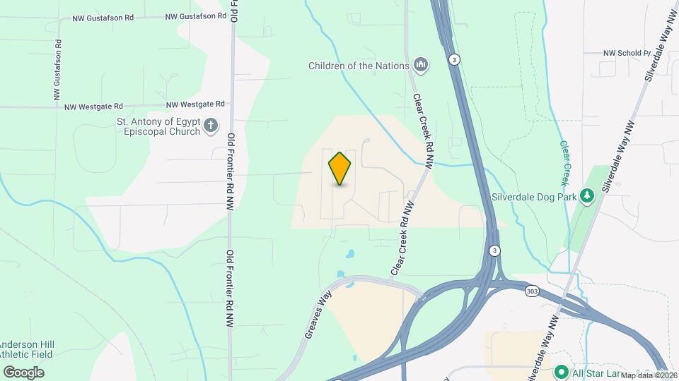 Highlands at Silverdale Map and Location Details