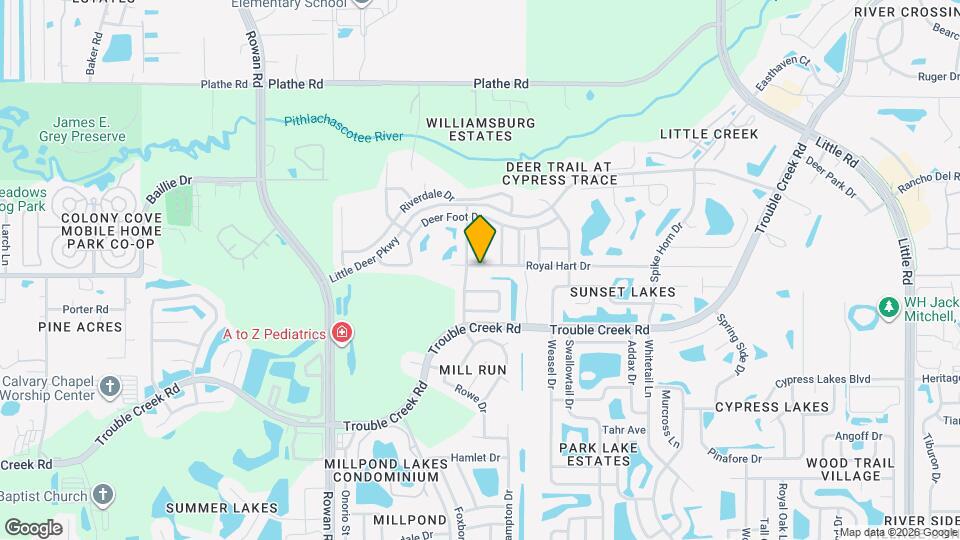 7846 Royal Hart Dr Map and Location Details