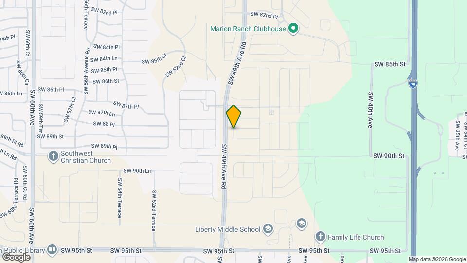 8878 SW 48th Ave Map and Location Details