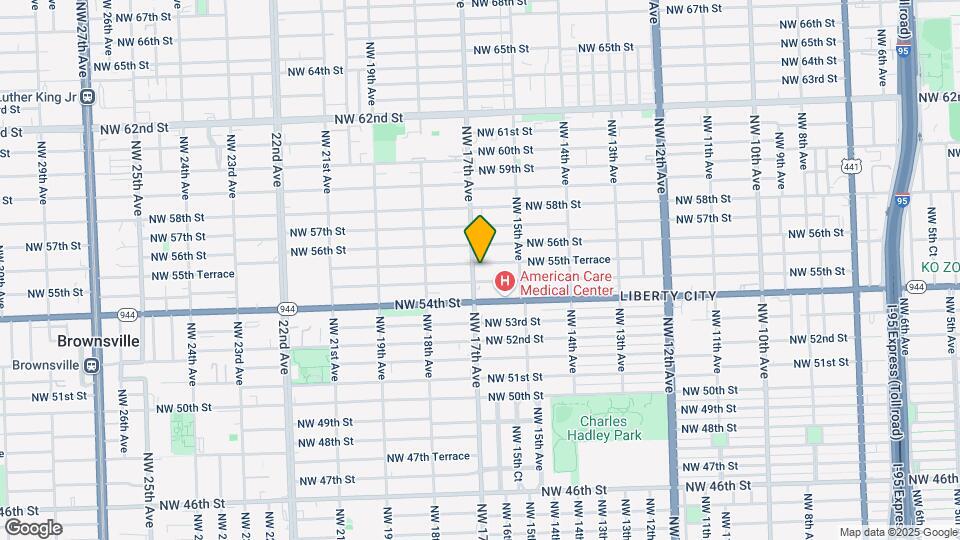 5545-5555 NW 17th Ave Map and Location Details