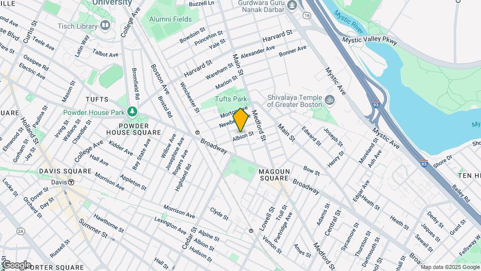51 Albion St, Unit #B Map and Location Details