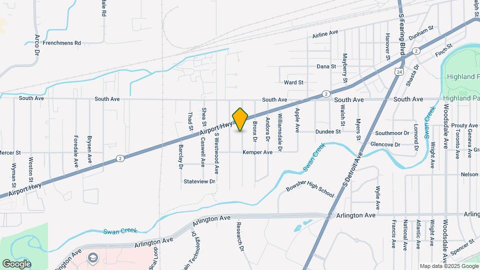 582 Colima Dr Map and Location Details