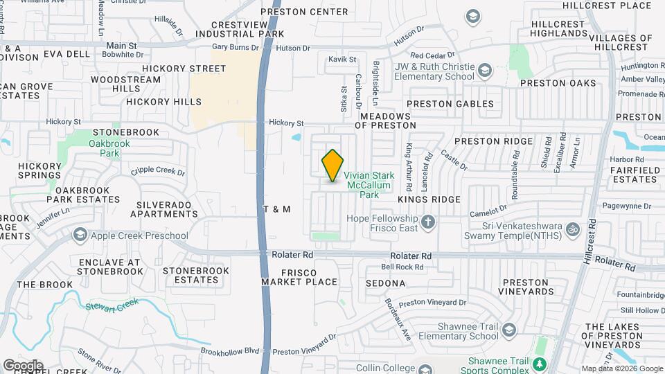 9424 Snowberry Dr Map and Location Details