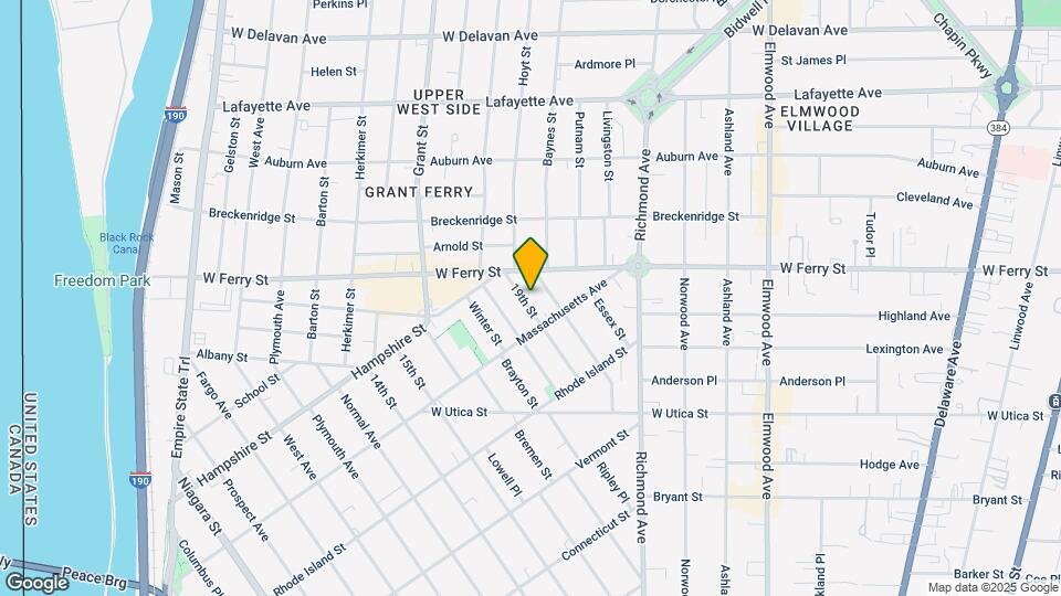 95 19th St Map and Location Details