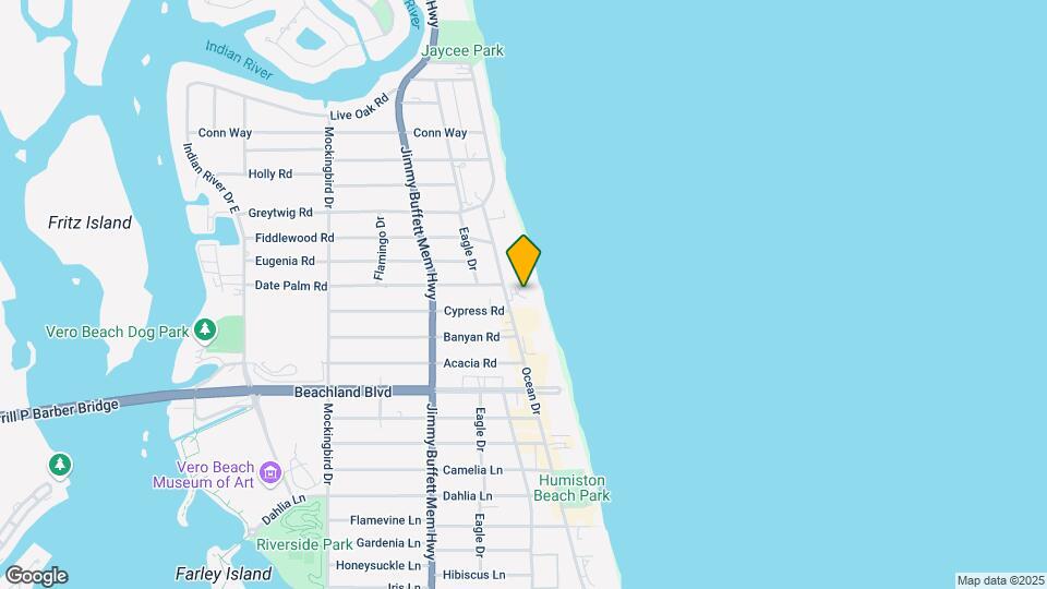 3554 Ocean Dr Map and Location Details
