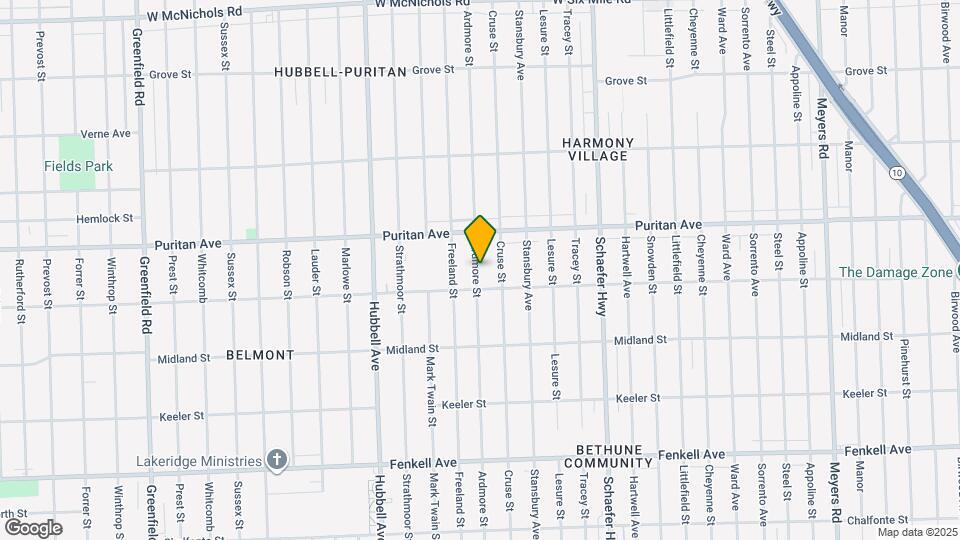 15840 Ardmore St Map and Location Details