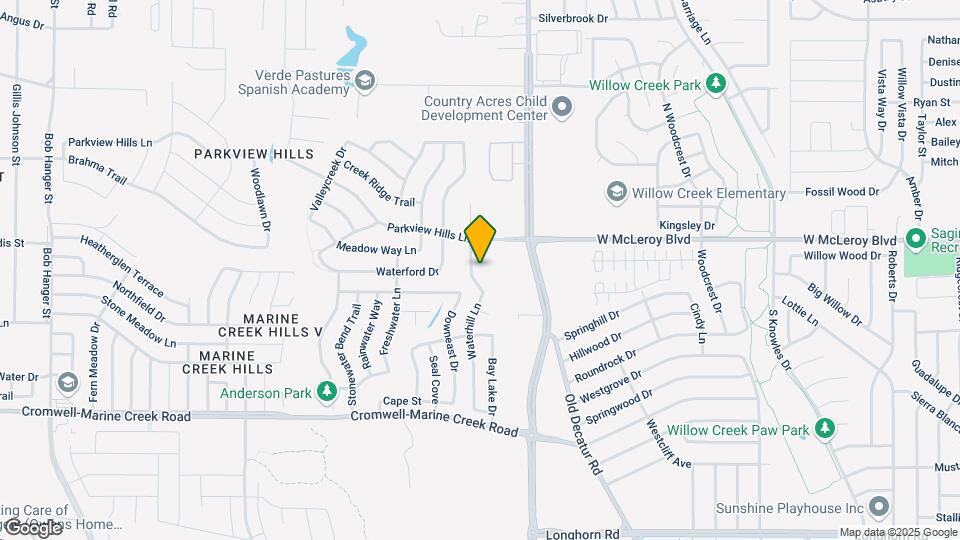 6616 Waterhill Ln Map and Location Details