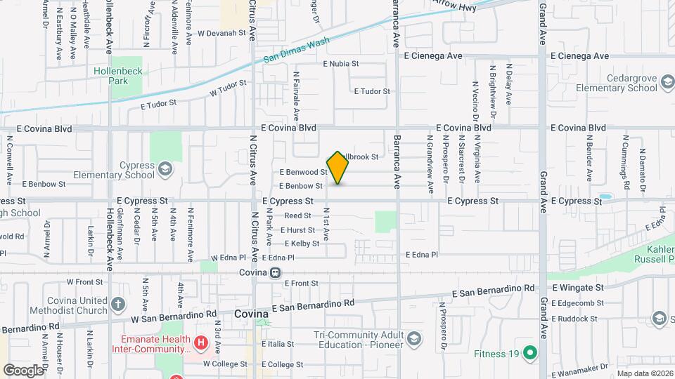 324 E Benbow St Map and Location Details