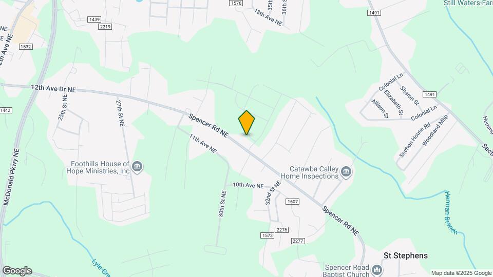 1233 30th St Ln NE Map and Location Details