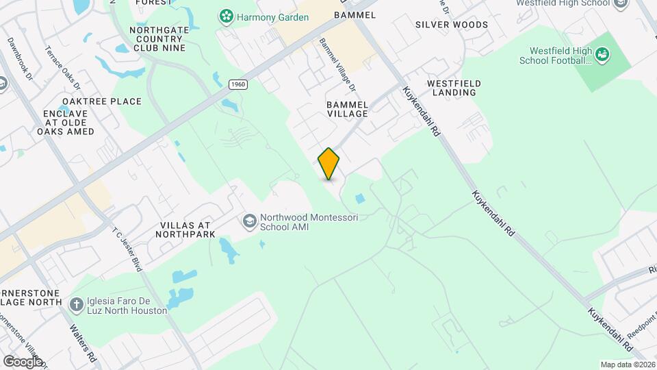 15419 Bammel Oaks Ct Map and Location Details