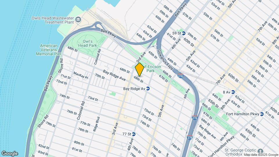 335 68th St Map and Location Details