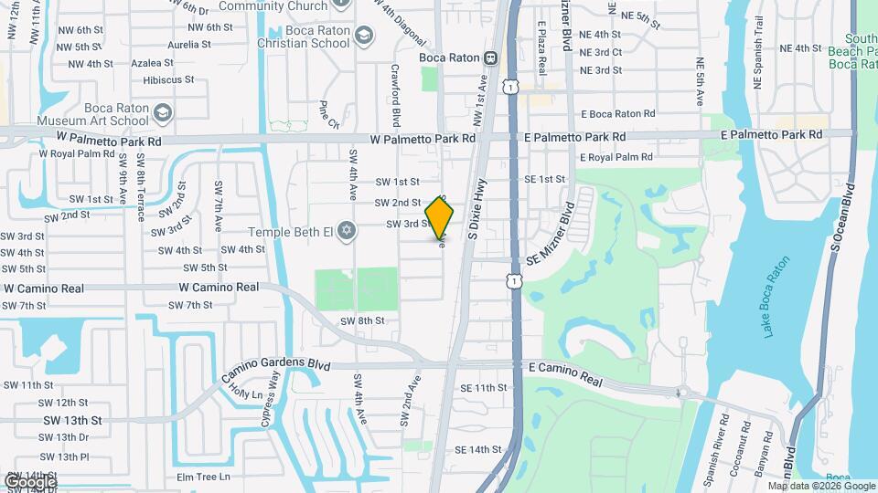 200 SW 4th St Map and Location Details