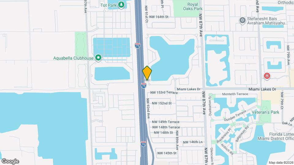15490 NW 91st Ct Mapa y Detalles de la Ubicación